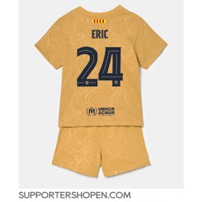 Barcelona Eric Garcia #24 Bortatröja Barn 2022-23 Kortärmad (+ korta byxor)